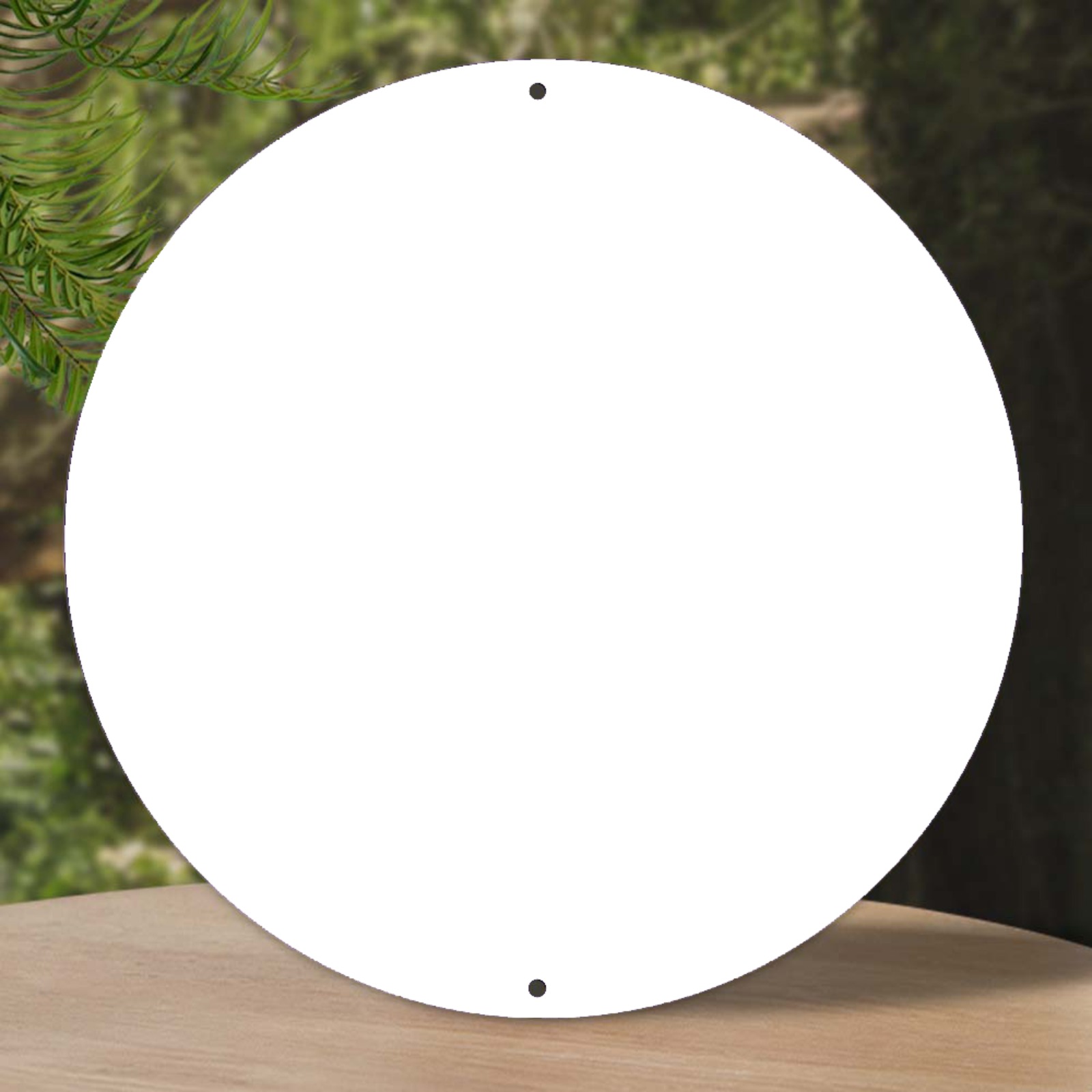 圆形铝皮装饰画 200*0.6