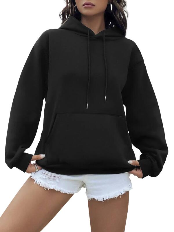 女士260g涤纶连帽卫衣